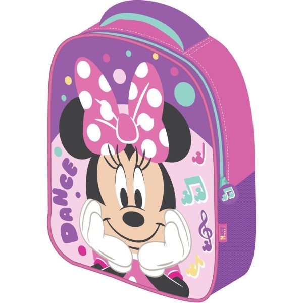Σχολική Τσάντα Πλάτης Νηπίου Disney Minnie Mouse Must Team 3D Eva 1 Θήκη